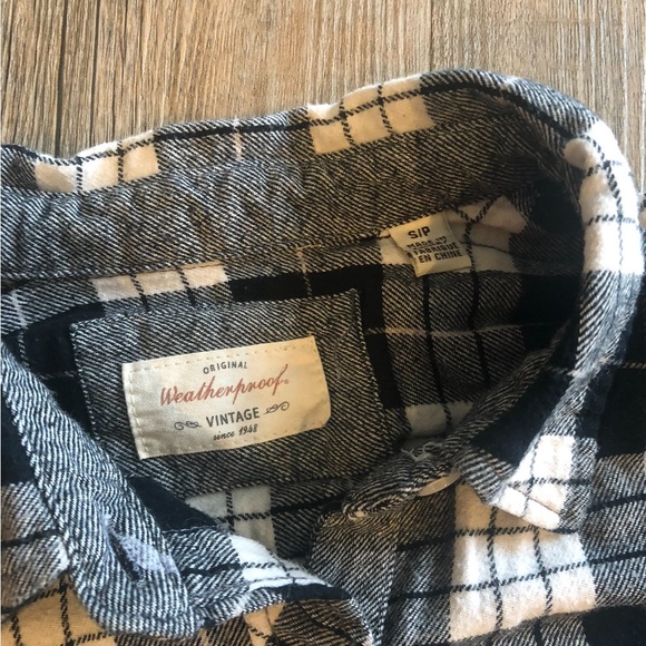 Women’s Original Weatherproof Vintage collection flannel shirt -size small - Picture 2 of 5
